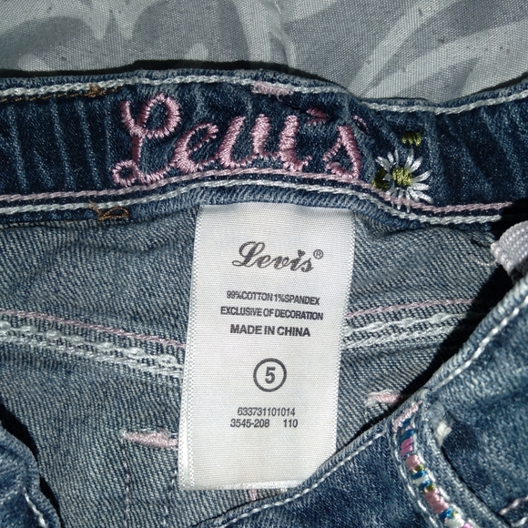 Girls Levi's capri shorts - Picture 4 of 4